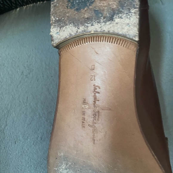 Salvatore Ferragamo leather shoe size 12 - Picture 8 of 10